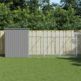 buda-dla-psa-z-wybiegiem-jasnoszara-165x863x181-cm-stal