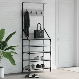 wieszak-na-ubrania-z-miejscem-na-buty-szary-dab-70x34x184-cm