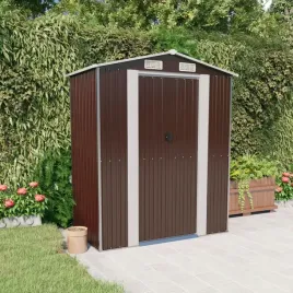 szopa-ogrodowa-ciemny-braz-192x108x223-cm-stal-galwanizowana