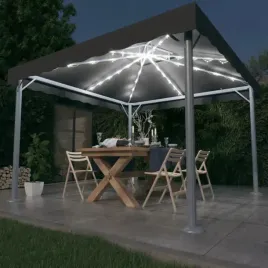 altana-ze-sznurem-lampek-led-300x300-cm-antracyt-aluminium