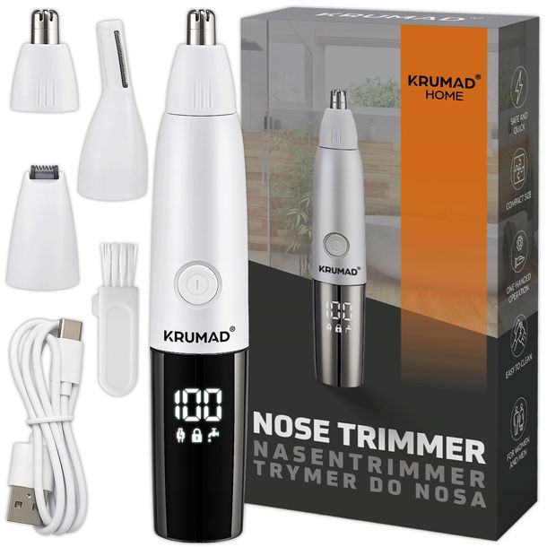 TRYMER DO NOSA USZU GOLARKA BRODY MASZYNKA BEZPRZEWODOWY 3w1 DO ZAROSTU USB