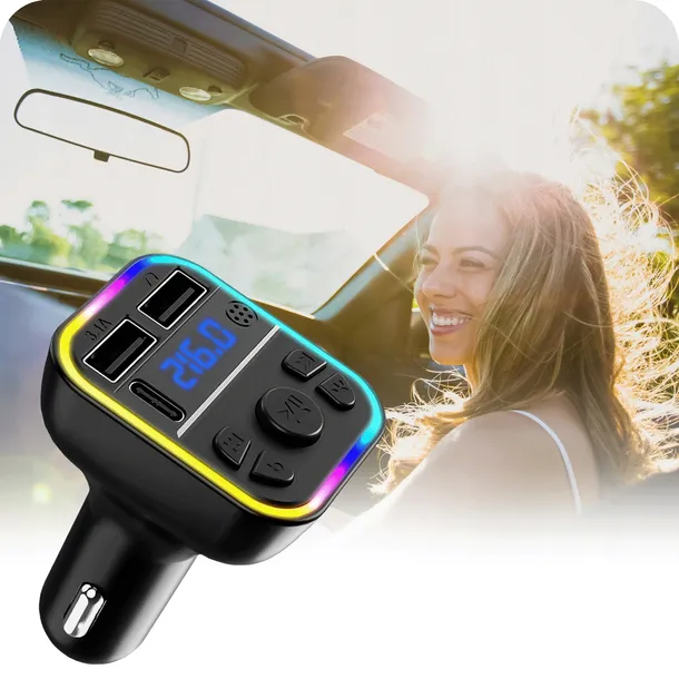 transmiter-bluetooth-samochodowy-fm-usb-3-1a-usb-c-led-ladowarka-mp3-model-transmiter-ladowarka-zestaw-glosno-mowiacy-bt-5-0