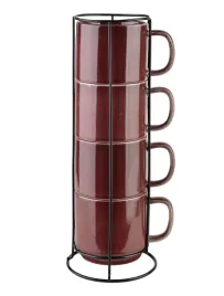 evie-burgundy-komplet-4-kubkow-na-stojaku-4x370ml-affekdesign-by-mondex-h