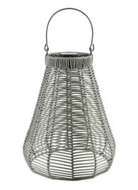 sokke-grey-lampion-solarny-13x27x33-45cm-mondex-since-1986-htf3169-590577