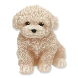 swieca-figurka-animals-pies-pudel-13x13cm-bezowa-parafinowa-mondex-bc2706