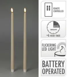 komplet-2-swiec-led-38cm-z-pilotem-mondex-hv175777-8721037175777