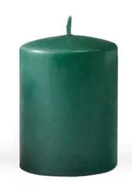 swieca-classic-candles-walec-sredni-7x7x14cm-parafinowa-zielona-mondex-bc