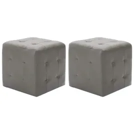 pufy-2-szt-szare-30-x-30-x-30-cm-sztuczna-skora
