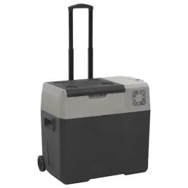 lodowka-na-kolkach-z-uchwytem-czarno-szara-40-l