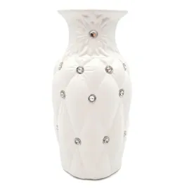 wazon-ceramiczny-na-kwiaty-bialy-flakon-z-krysztalkami-nowoczesny-glamour