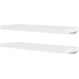 polki-scienne-4-szt-biale-80-cm-stan-nowy