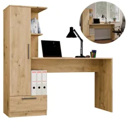 praktyczny-ergonomiczny-zestaw-biurko-regal-dab-artisan143x140x50-biuro