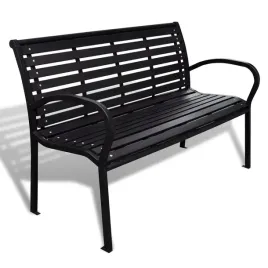 lawka-ogrodowa-125-cm-stal-i-wpc-czarna