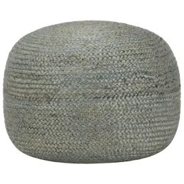 recznie-robiony-puf-zielen-oliwkowa-45-x-30-cm
