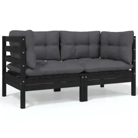 2-osobowa-sofa-ogrodowa-z-poduszkami-czarna-drew