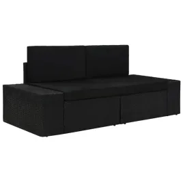 sofa-modulowa-2-osobowa-rattan-pe-czarna