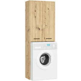 slupek-lazienkowy-nad-pralke-fin-180-cm-regal-2-drzwi-4-polki-dab-artisan