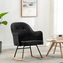 fotel-bujany-czarny-tapicerowany-aksamitem