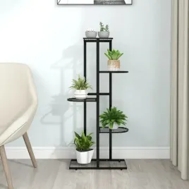 5-poziomowy-stojak-na-kwiaty-43x22x98-cm-czarny