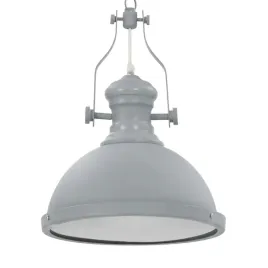 lampa-sufitowa-szara-okragla-e27