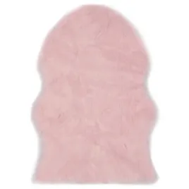 dywanik-60-x-90-cm-sztuczna-owcza-skora-rozowy