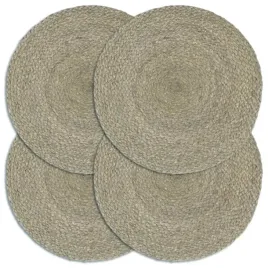 maty-na-stol-4-szt-gladkie-szare-38-cm-okrag