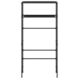 2-poziomowy-regal-nad-pralke-czarny-69x28x143-cm