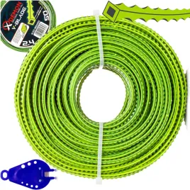 zylka-tnaca-zebata-nylonowa-zbrojona-2-7mm-x-50m-premium-do-kos-spalinowych