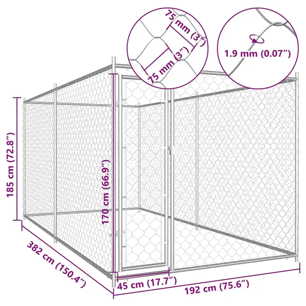kojec-dla-psa-382x192x185-cm-stan-nowy