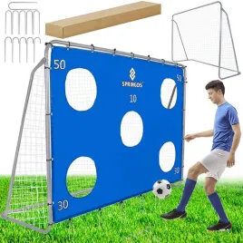 bramka-pilkarska-stalowa-240x170-cm-z-mata-treningowa