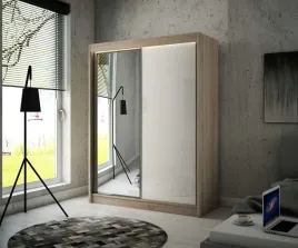 szafa-przesuwna-velis-szerokosc-150-cm-dab-sonoma-bialy-lustro-dwudrzwiow