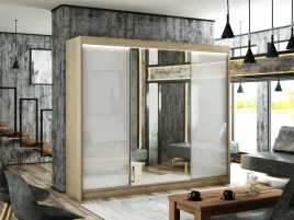 szafa-przesuwna-velis-szerokosc-250-cm-dab-sonoma-bialy-lustro-trzydrzwio