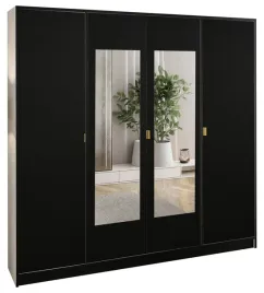 szafa-lumi-207-4d-bialy-4x-front-czarny-2x-lustro-dior-uchwyt-zl