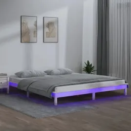 rama-lozka-z-led-biala-160x200-cm-lite-drewno