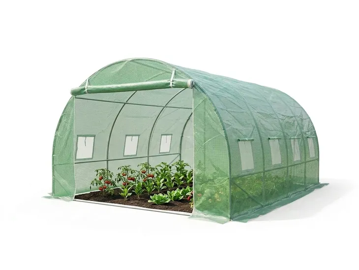 TUNEL OGRODOWY FOLIOWY 3x4x2m SZKLARNIA WARZYWA ZIOŁA UV ZAMEK 12m2 JG