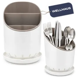 ociekacz-na-sztucce-organizer-19x12-cm-owalny-bialo-szary-wellhaus