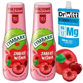 2x-syrop-tymbark-jablko-wisnia-500-ml-koncentrat-do-saturatora-wody-do-10l