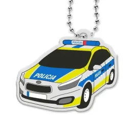 zawieszka-odblaskowa-samochod-policyjny-radiowoz-brelok-policja