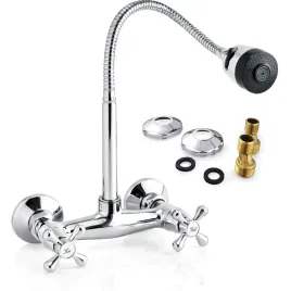 srebrna-bateria-kuchenna-scienna-zlewozmywakowa-elastyczna-wylewka-flex-2f