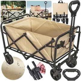 wozek-turystyczny-plazowy-kempingowy-skladany-ogrodowy-transportowy-100kg