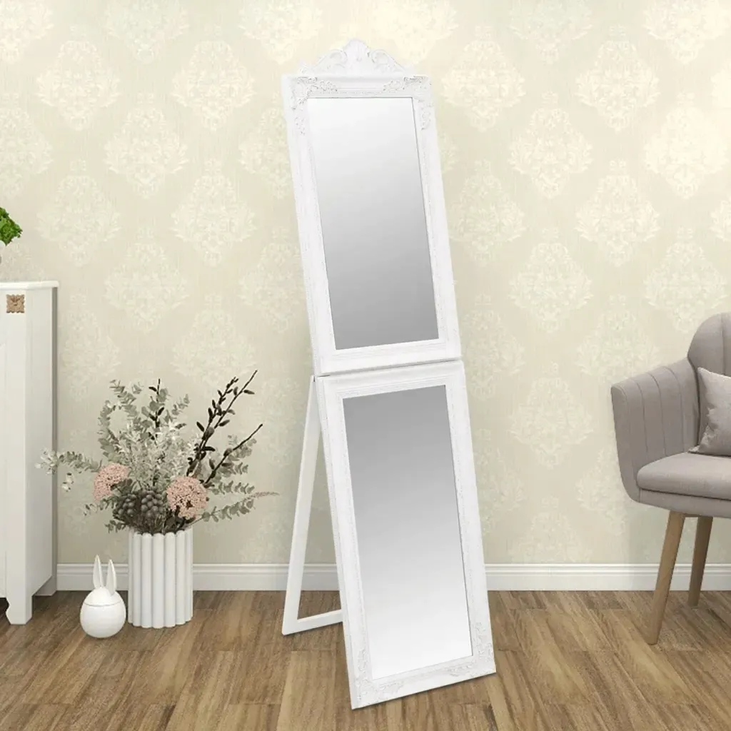lustro-wolnostojace-biale-40x160-cm