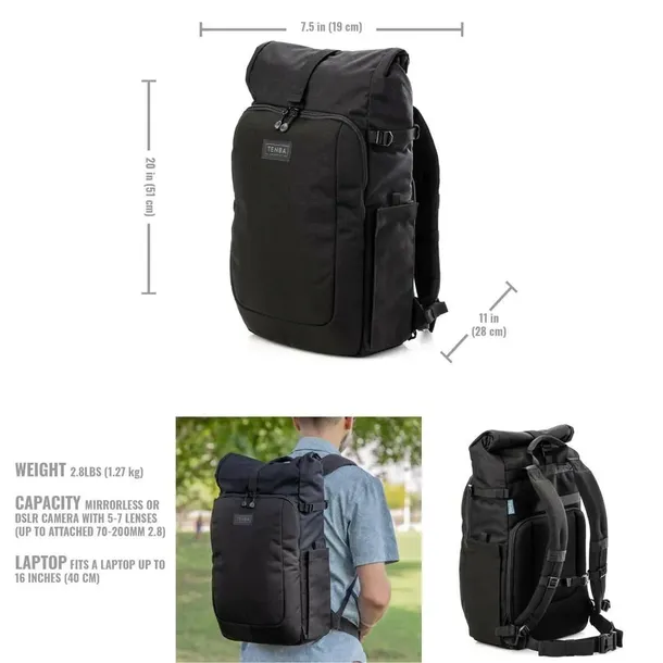 tenba-fulton-v2-16l-black
