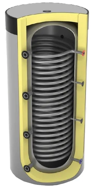 Bufor 200l Z Wężownicą Do Pompy Ciepła MAXI 1,9 m2