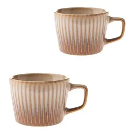 dakls-zestaw-2-ceramicznych-kubkow-tloczonych-brazowych-190-ml