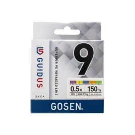 gosen-guidus-9x-japonska-plecionka-wedkarska-0-5-150-m-multicolor