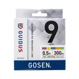 gosen-guidus-9x-japonska-plecionka-wedkarska-0-5-300-m-multicolor