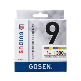 gosen-guidus-9x-japonska-plecionka-wedkarska-1-0-300-m-multicolor