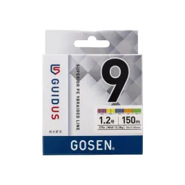 gosen-guidus-9x-japonska-plecionka-wedkarska-1-2-150-m-multicolor