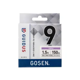 gosen-guidus-9x-japonska-plecionka-wedkarska-1-5-150-m-purple