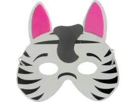 maska-zwierzatka-pianka-pm043-zebra-zoo-sawanna
